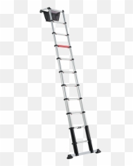 Tl Smart Up Pro Telescopic Ladder Safe - Altrex Ladder png