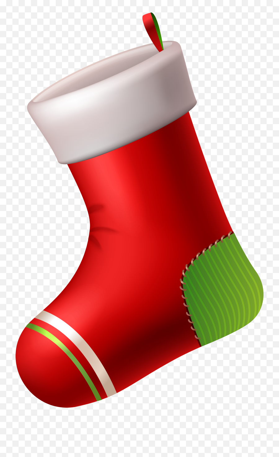 Download Santa Claus Christmas Stocking - Clipart Christmas Stocking Png,Stocking Png