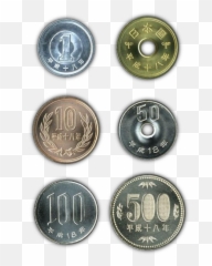 Jpy Coins - Japanese Money png