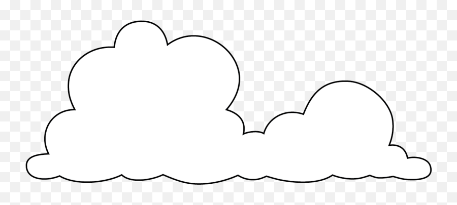 Cloud 64 Nature U2013 Printable Coloring Pages Png Batman Drawing Logo