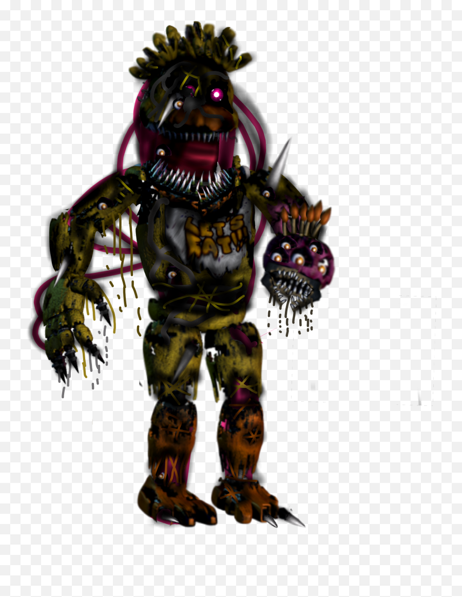 Twisted Nightmare Chica Took Me Ages - Fnaf Twisted Nightmare Chica Png,Nightmare Png