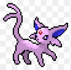 Pokemon Pixel Art Espeon Png Image With - Espeon Pixel Art,Espeon Png