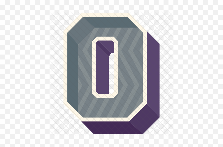 Alphabet Letter O Icon Of Flat Style - Letter O 3d Png,Letter O Png