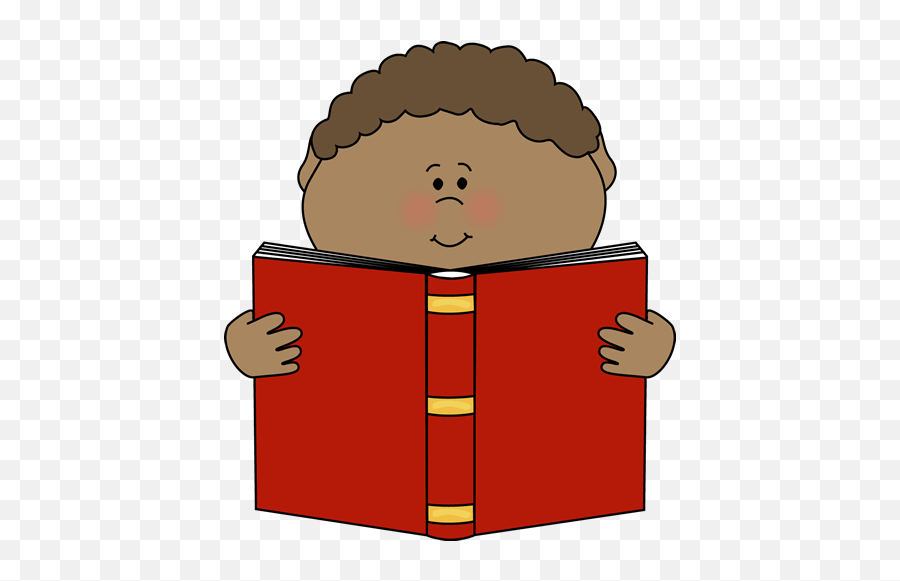 Little Boy Reading A Book Clip Art - Read Book Clipart Kid Reading A Book Clip Art Png,Book Clip Art Png