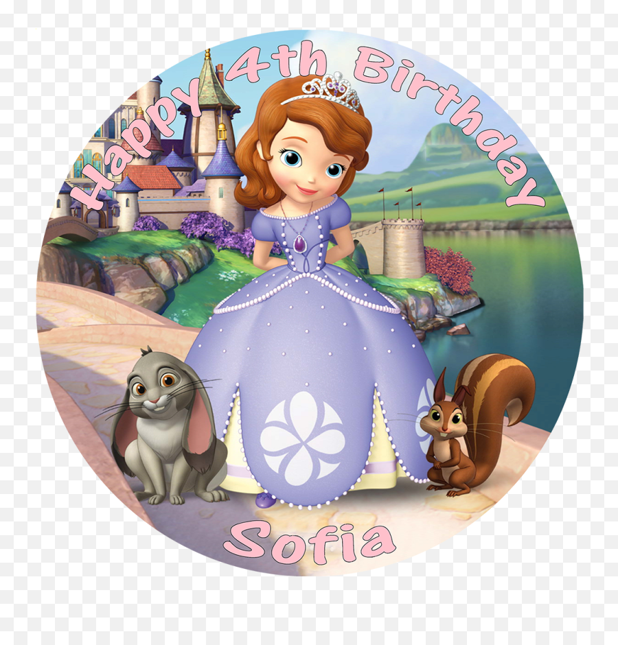 Princess Sofia Images Posted By Michelle Tremblay - Sofia The First Png Images Round,Princesa Sofia Png