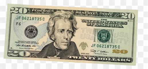 United States Twenty - 20 Dollar Bill Transparent Png,One Dollar Png