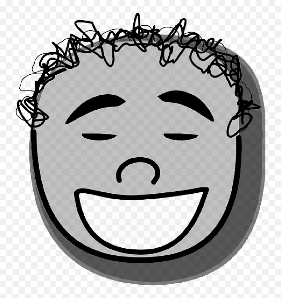 Download Avatar Curly Face Happy - Angry Face Clipart Png,Laughing Face Emoji Transparent