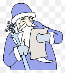 Frost Png Svg Clip Art For Web - Miklavž Pobarvanka