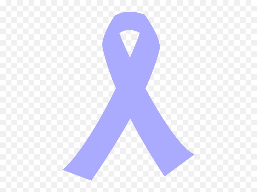 Cancer Ribbon Clip Art - Periwinkle Cancer Ribbon Clipart Png,Cancer Ribbon Png