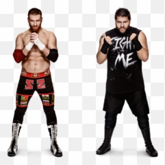 Kevin Owens And Sami Zayn Transparent - Sami Zayn Png,Kevin Owens Png