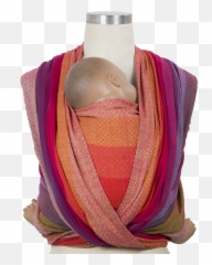 Girasol Woven Wrap Baby Carrier - Earthy Rainbow Diamond Lovely Png,Girasol Png