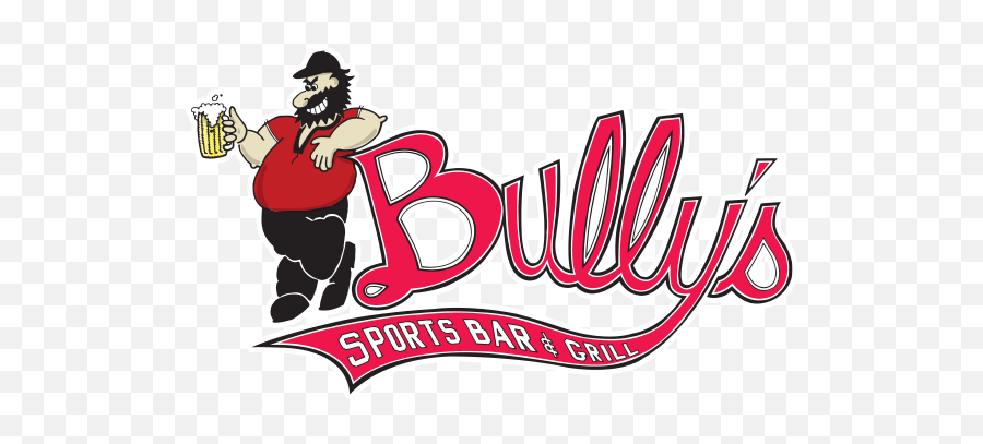 Bullyu0027s Sports Bar Best Happy Hour Food And Specials - Sports Bar Grill Logo Png,Bully Png