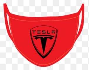 Tesla Shield Logo Face Mask - Examples Of An Corporation png