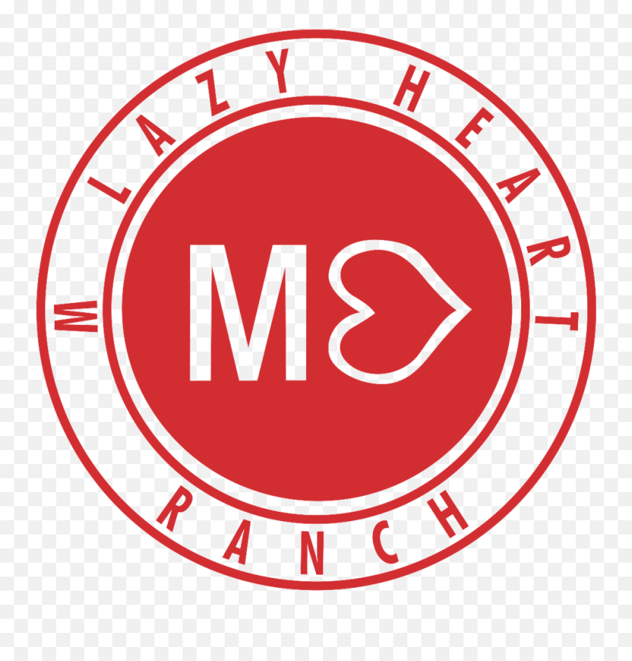 M Lazy Heart Ranch - University Of Wisconsin Decal Png,Lazy Png