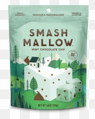 New Smashmallow Brand Colorful Illustrations Communicate - Smashmallow Strawberries And Cream Png,Marshmallows Png