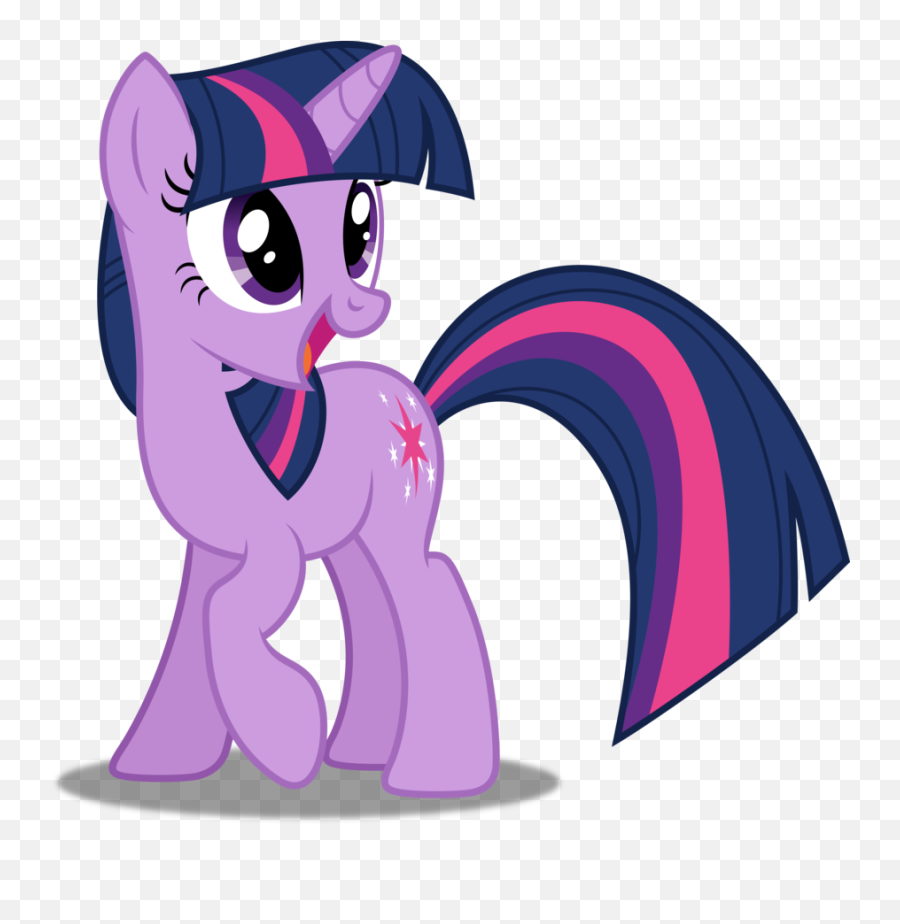 Mlp Twilight Sparkle Unicorn Png Image - Twilight Sparkle My Little Pony Characters,Unicorn Vector Png
