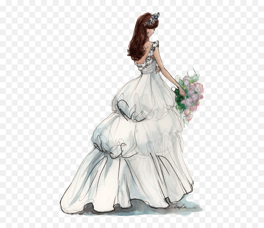 Bride Vector Free - Bride Drawing Png,Bride Png