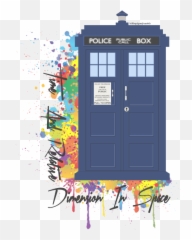 Tardis Doctor Who Art Classic - Transparent Doctor Who Art Png,Tardis Transparent