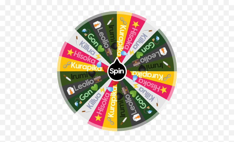 Hunter X Characters Spin The Wheel App - Airborne Museum Png,Hunter X Hunter Png