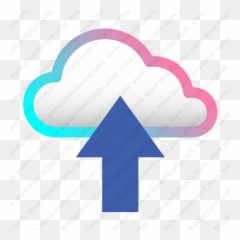 Download Cloud Upload Vector Icon Inventicons - Vertical png