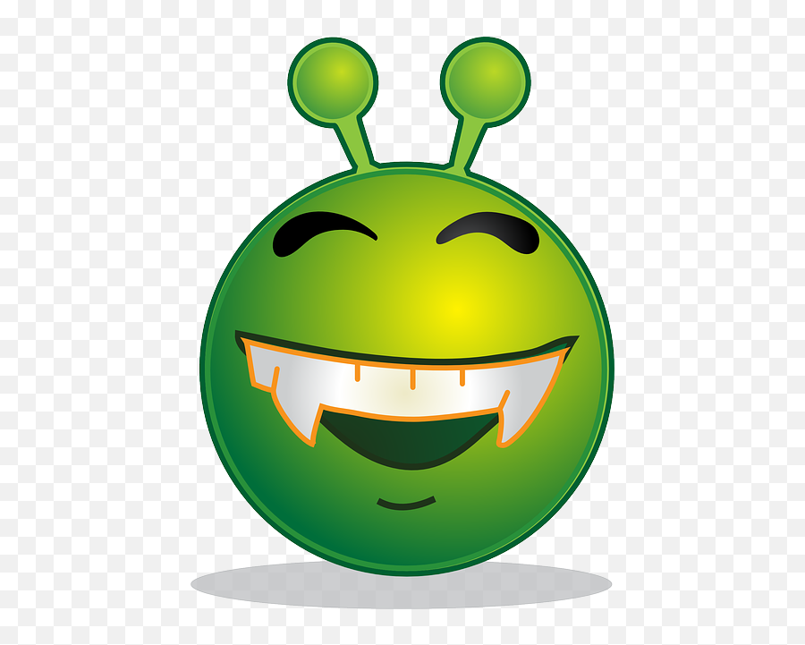 Free Image - Alien Smiley Emoji Emotion Laughing Alien Png,Status Update Icon
