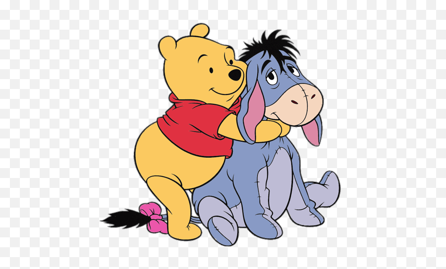 Holding Eeyore Transparent Png - Winnie The Pooh And Eeyore,Eeyore Transparent