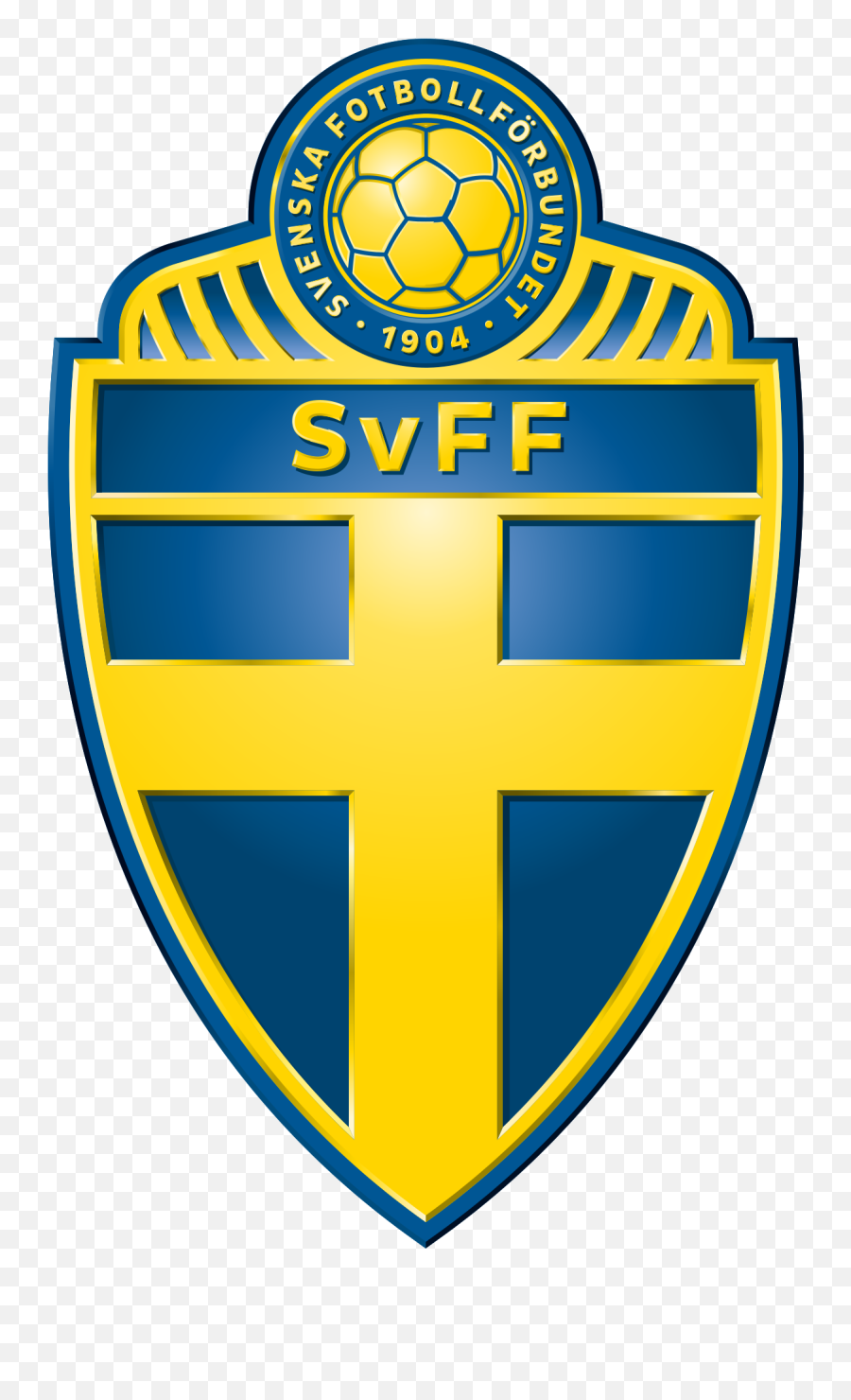 Swedish Football Association - Sweden National Team Logo Football Png,Swedish Icon