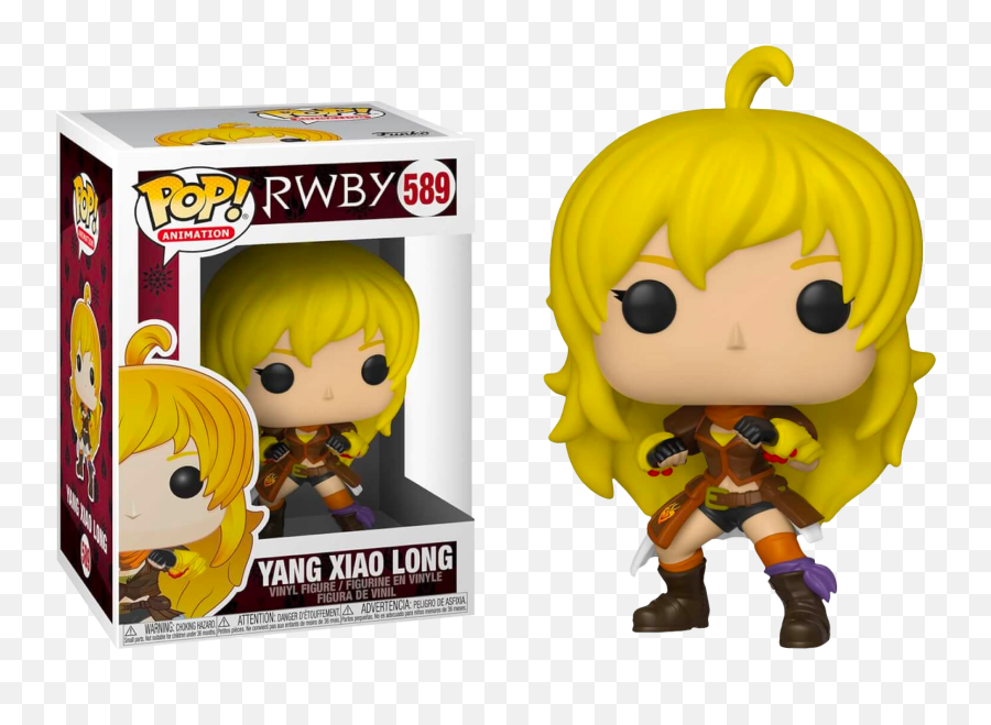 Rwby - Yang Xiao Long Funko Pop Png,Rwby Png