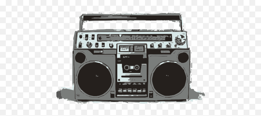 Boom Box Png Picture - Old School Boombox,Boom Box Png
