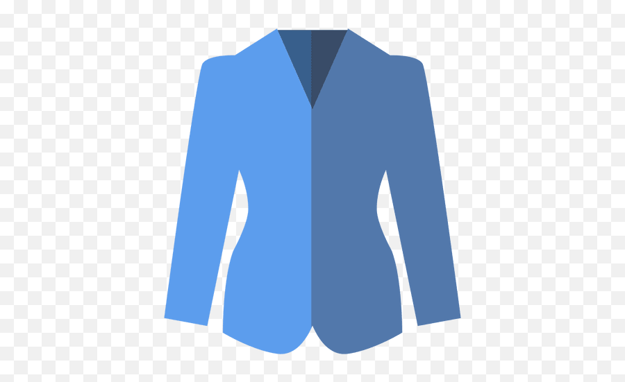 Flat Blue Blazer Clothing Icon - Transparent Png U0026 Svg Clothes Icon Png Blue,Icon Skull Jacket