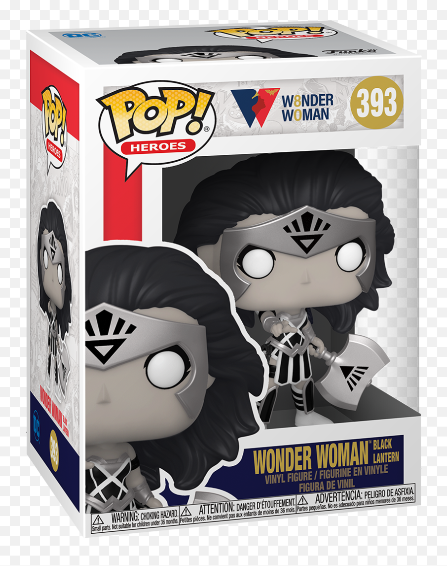 Dc Comics Ww 80th - Wonder Woman Black Lantern Funko Pop Wonder Woman 385 Png,Dc Icon Harley Statue