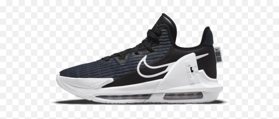 Nike Lebron Sneakers Sneakerjagers - Lebron Witness 6 Black White Png,Nike Lebron Icon