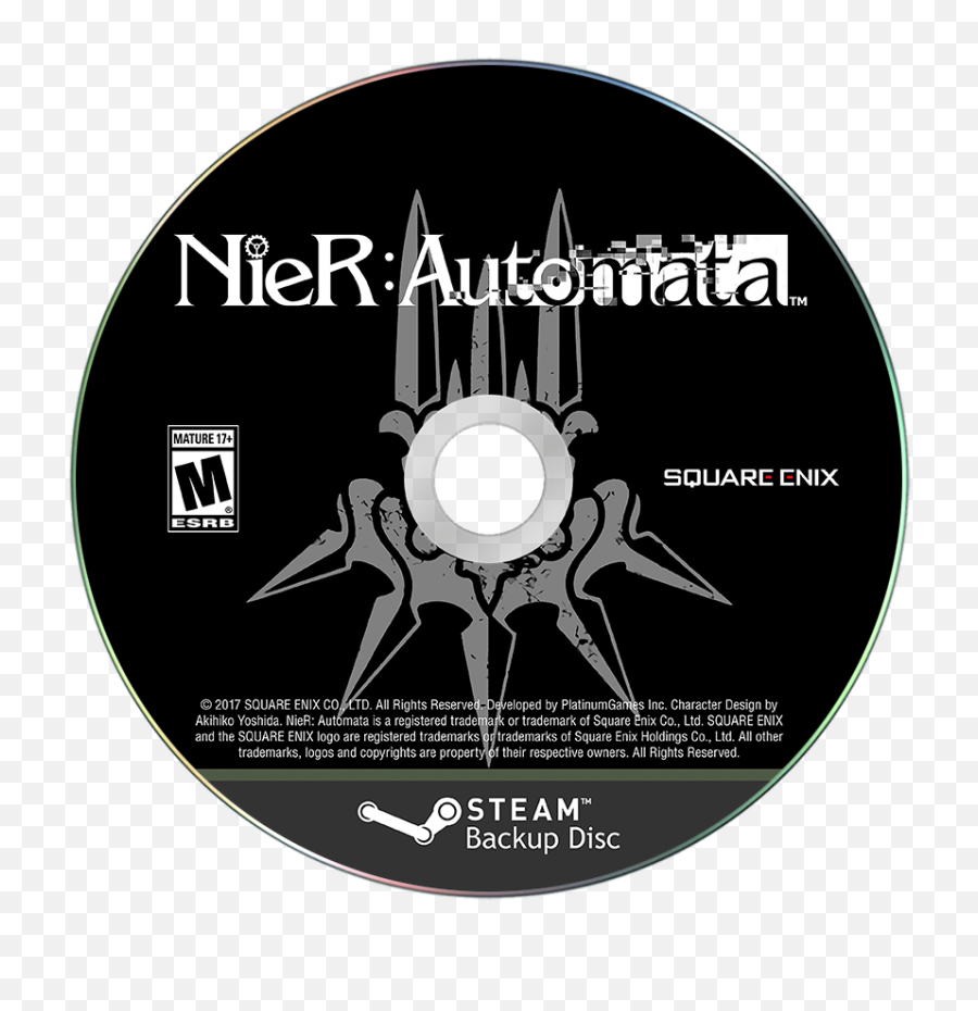 Duel Disk Png - Nier Automata Weapon Modeling,Nier Automata Logo Png