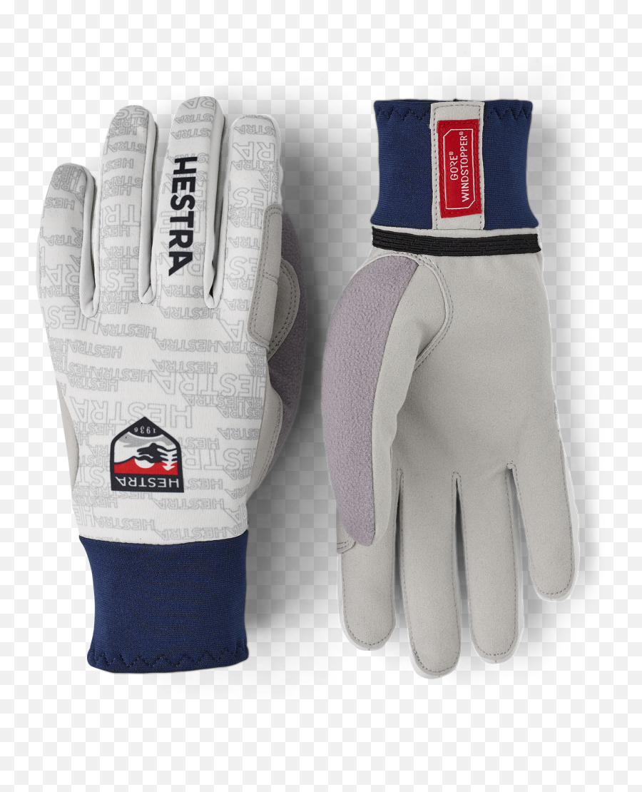 Windstopper Active Grip 5 - Finger Offwhite Print Five Hestra Windstopper Active Grip Png,Swix Icon Gloves