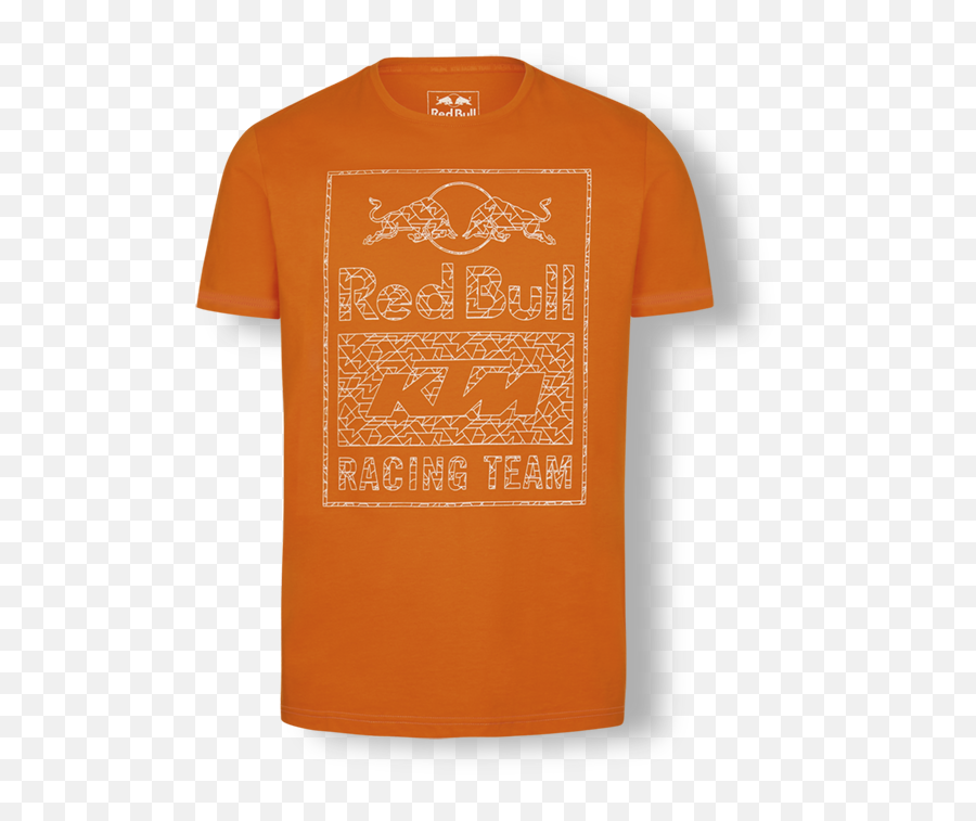 Details About 2019 Red Bull Ktm Racing Motogp Mx Mens T - Shirt Orange Mosaic Graphic Logo Print Active Shirt Png,Motogp Logo