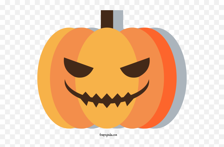 Halloween Calabaza Orange Pumpkin For Jack O Lantern - Jack Scary Png,Jack O Lantern Icon