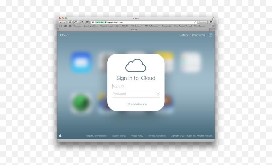 Latest News Icloudcom Gets The Ios 7 Design Treatment Png Reminders Icon