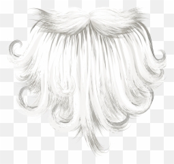 Santa Claus Beard Png Download - Christmas