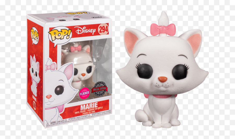 The Aristocats Marie Flocked Funko Pop Vinyl - Funko Pop The Aristocats Marie Png,Aristocats Icon