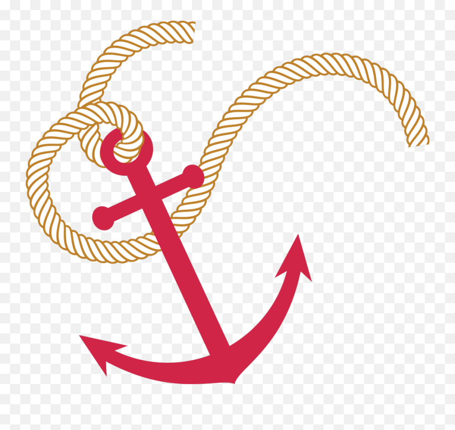 Jpg Free Stock Anchor With Rope Clipart - Nautical Theme Anchor Clipart Png,Nautical Png