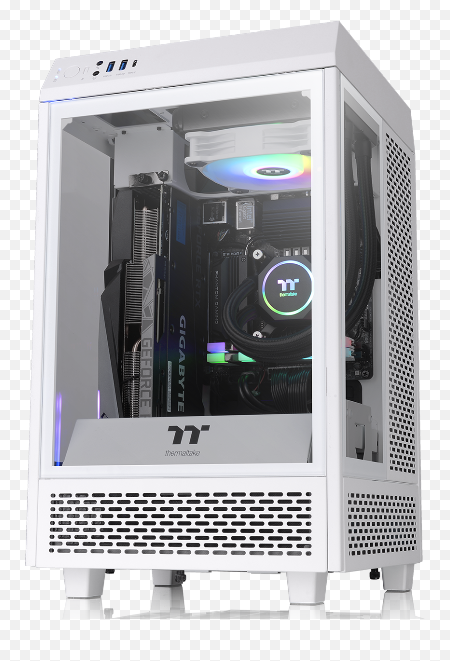 The Tower 100 Mini Chassis - Thermaltake Tower 100 Png,Fan Icon On Computer Case