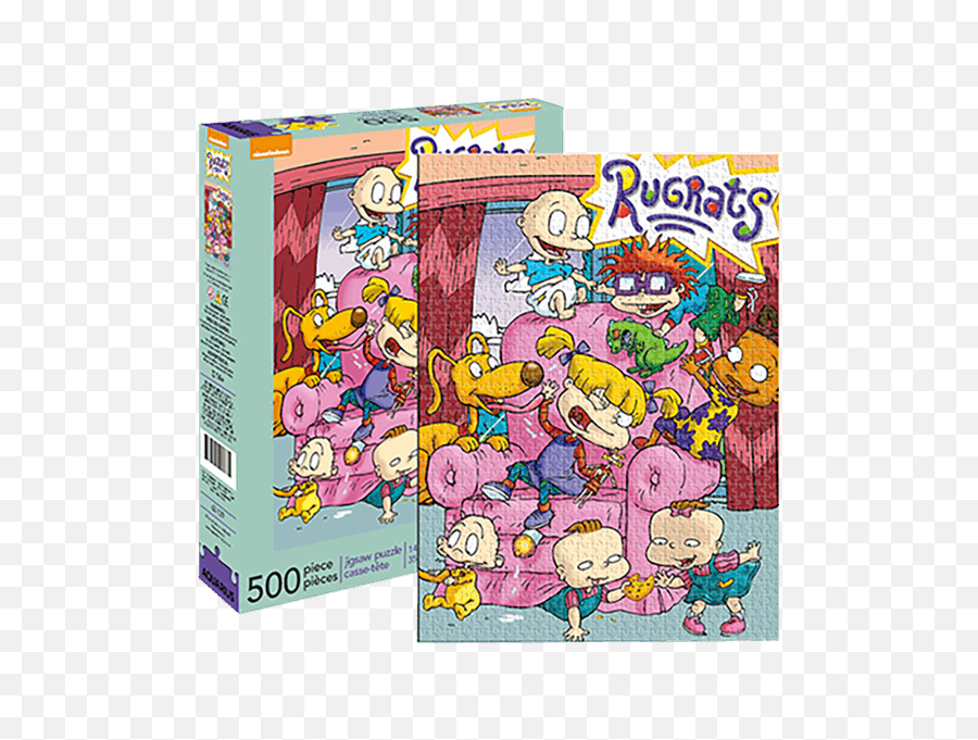 Nickelodeon - Rugrats Cast 500pce Puzzle Rugrats Iphone 11 Case Png,Rugrats Png