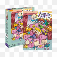 Nickelodeon - Rugrats Cast 500pce Puzzle Rugrats Iphone 11 Case Png,Rugrats Png