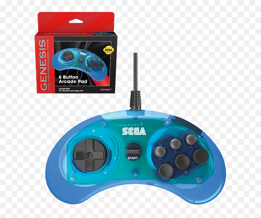 Uni - Gen Converter Shop Segasonicfan Designs Sega Genesis Controller Retro Bit Png,Sega Png