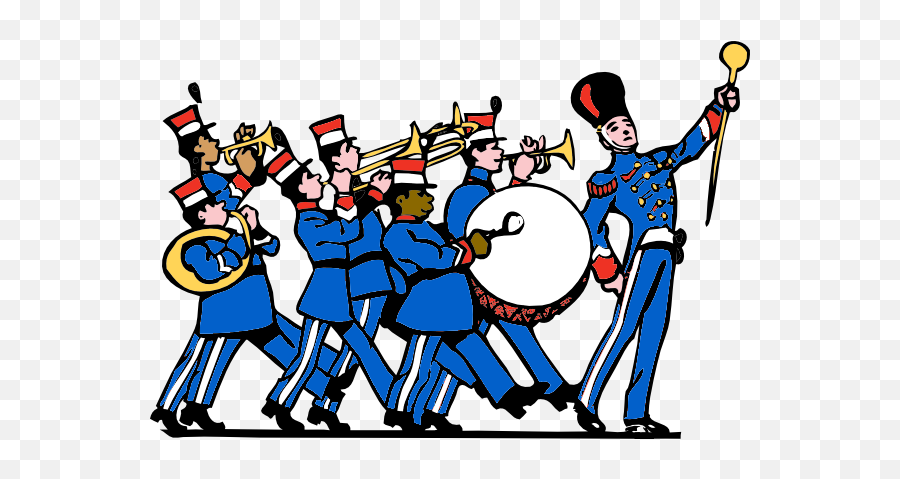 Download March In Parades Clip Art Clipart Marching - Band Marching Band Clipart Png,Marriage Png