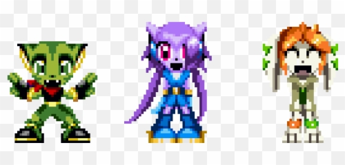 Freedom Planet Review - Pixel Art png