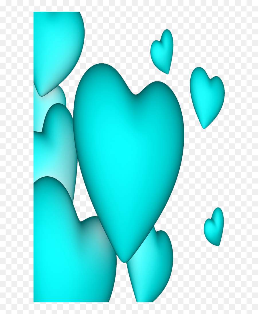 Mq Blue Heart Hearts Borders Border - Heart Heart Png,Blue Heart Png