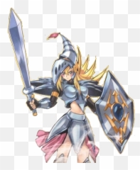 Dragon Knight Dmgdk - Black Magician Girl png
