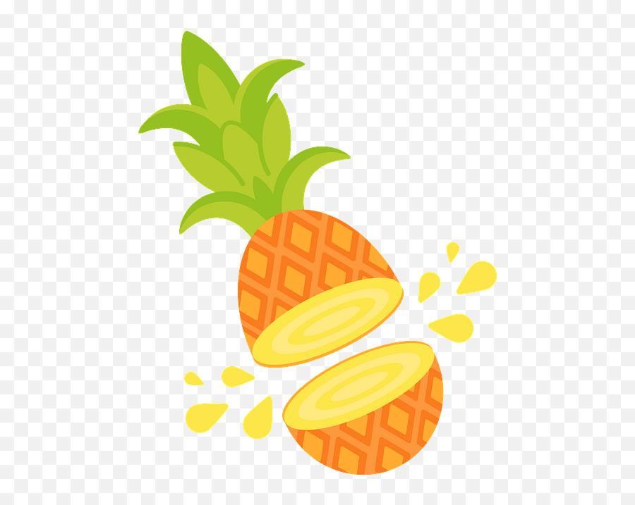 Fruits Clipart Free Download In Png Or Vector Format - Clip Art,Pineapple Clipart Png