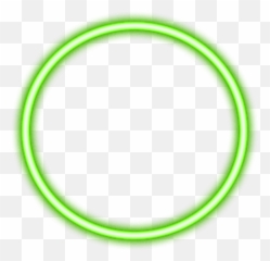 Neon Green Circle Border Png Freetoedit - Circle
